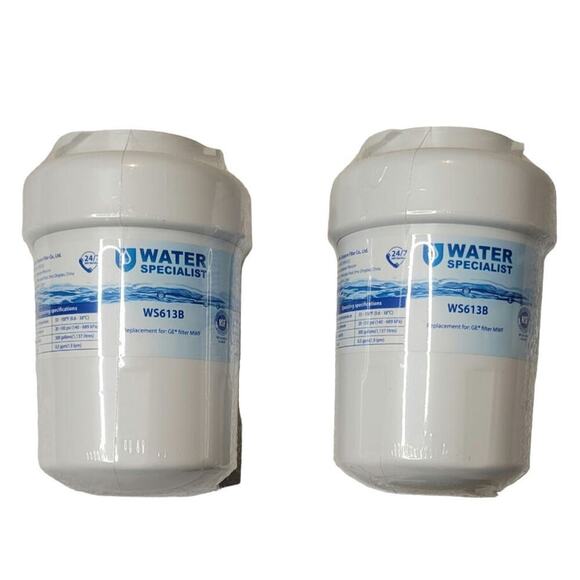 NEW Water Specialist WS613B Water Filters 2-Pack SEALED Replacement Fridge - Picture 1 of 8